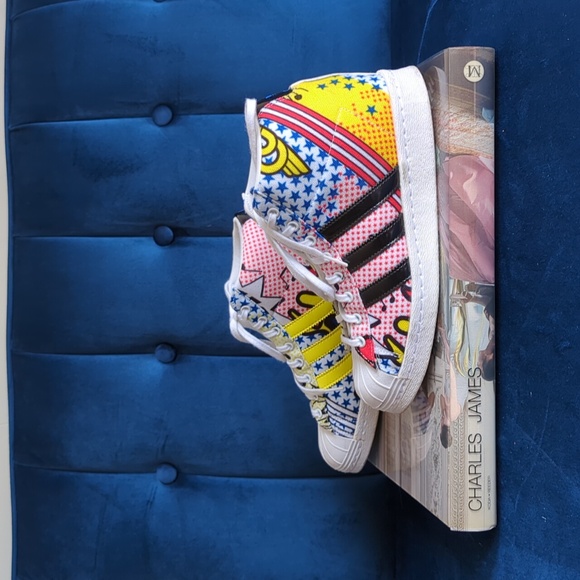 Rita Ora X Adidas Superstar Wedge Up Size 8 With Pop Cush Insoles - Picture 5 of 12